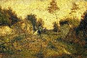 William Morris Hunt A landscape painting simply entitled Landscape Sweden oil painting artist